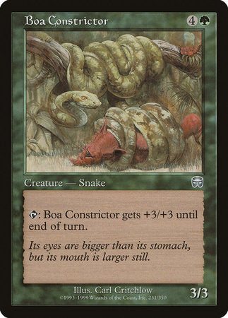 Boa Constrictor [Mercadian Masques] | Exor Games New Glasgow