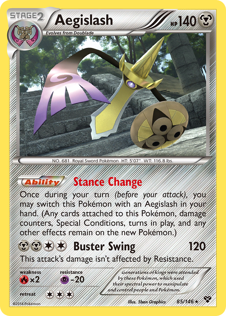 Aegislash (85/146) [XY: Base Set] | Exor Games New Glasgow