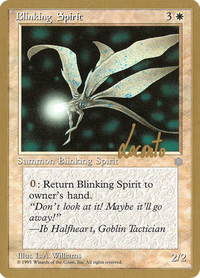 Blinking Spirit (Michael Loconto) [Pro Tour Collector Set] | Exor Games New Glasgow