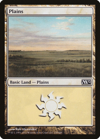 Plains (230) [Magic 2012] | Exor Games New Glasgow