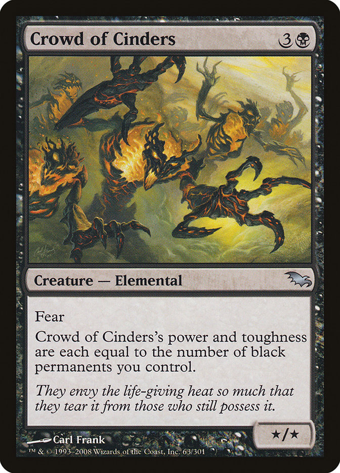 Crowd of Cinders [Shadowmoor] | Exor Games New Glasgow