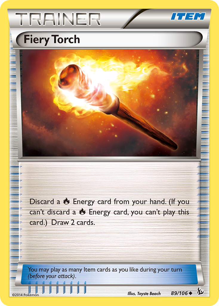 Fiery Torch (89/106) [XY: Flashfire] | Exor Games New Glasgow