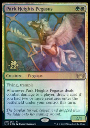 Park Heights Pegasus [Streets of New Capenna Prerelease Promos] | Exor Games New Glasgow