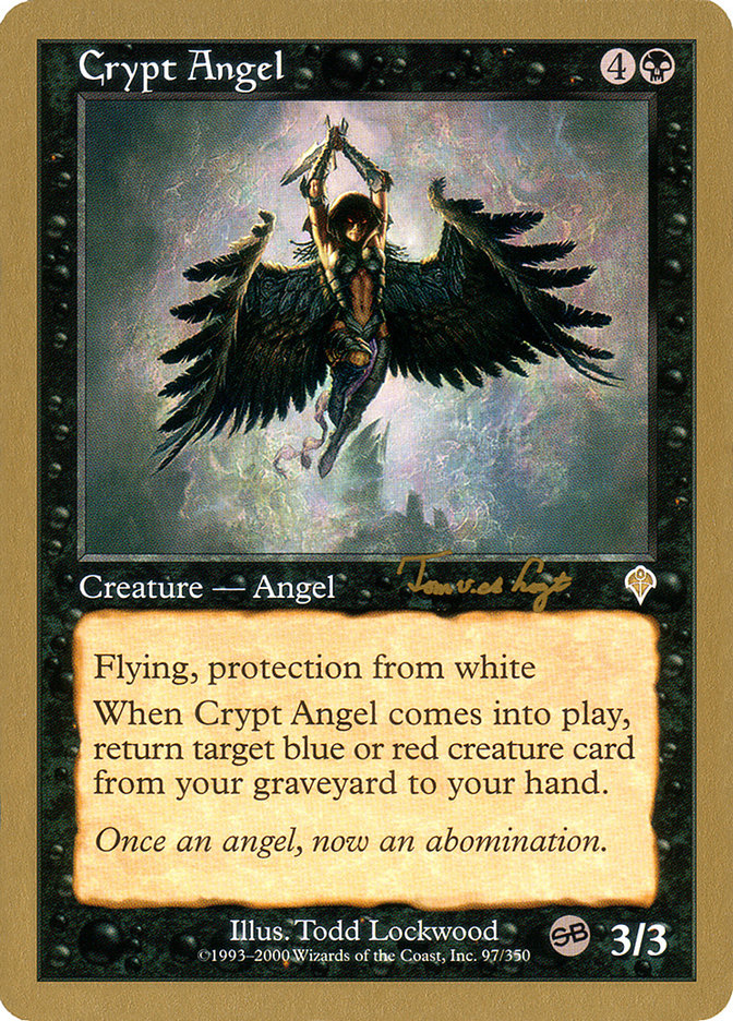 Crypt Angel (Tom van de Logt) (SB) [World Championship Decks 2001] | Exor Games New Glasgow