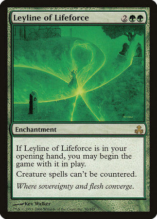 Leyline of Lifeforce [Guildpact] | Exor Games New Glasgow