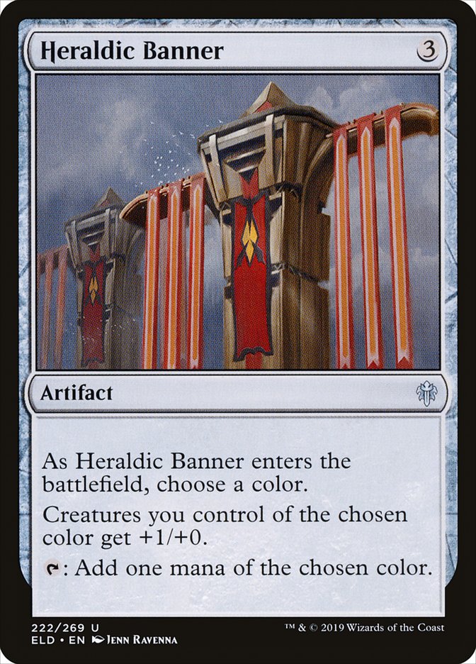 Heraldic Banner [Throne of Eldraine] | Exor Games New Glasgow