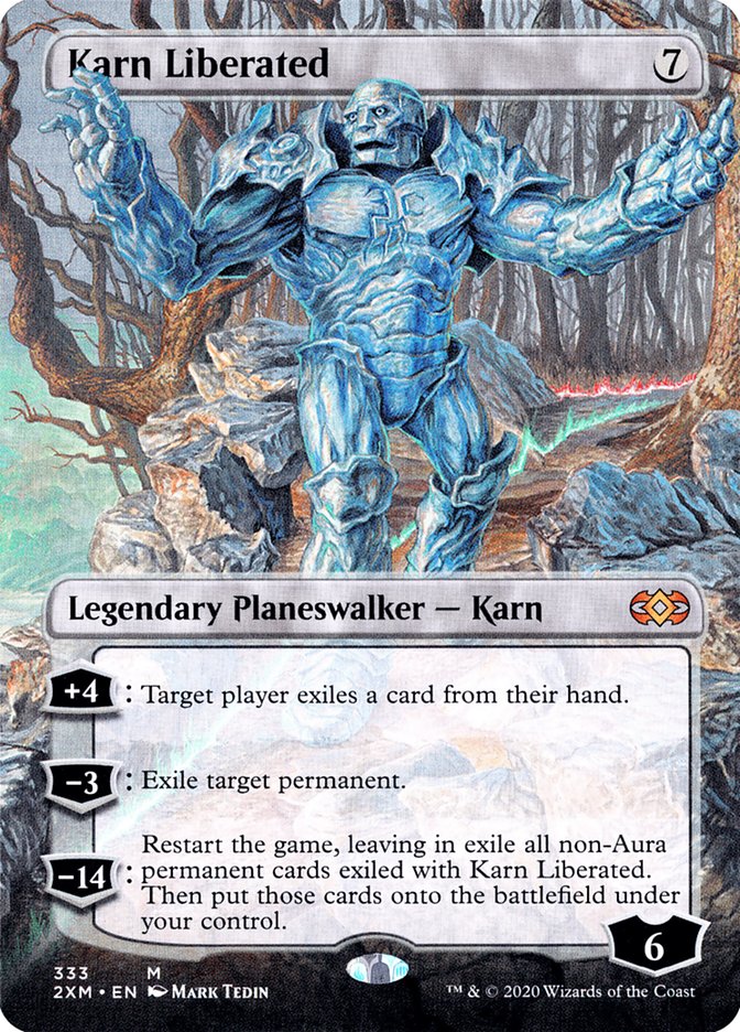 Karn Liberated (Borderless) [Double Masters] | Exor Games New Glasgow