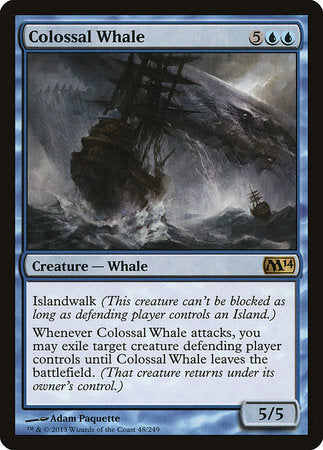 Colossal Whale [Magic 2014] | Exor Games New Glasgow