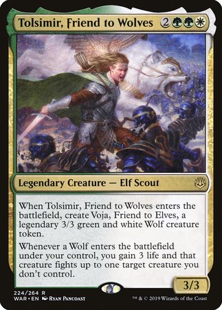 Tolsimir, Friend to Wolves [War of the Spark] | Exor Games New Glasgow