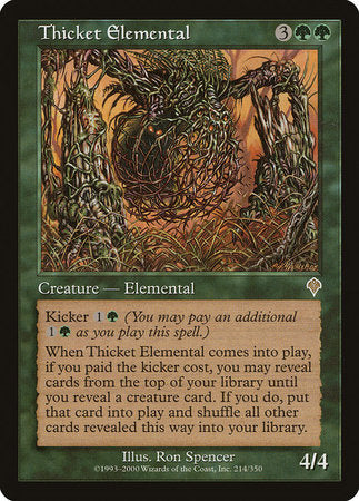 Thicket Elemental [Invasion] | Exor Games New Glasgow
