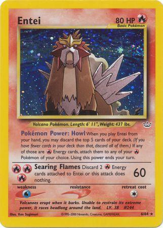 Entei (6/64) [Neo Revelation Unlimited] | Exor Games New Glasgow