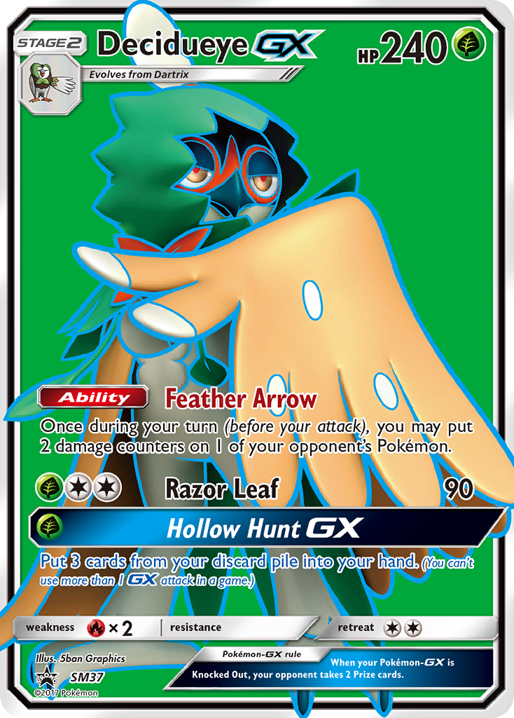 Decidueye GX (SM37) [Sun & Moon: Black Star Promos] | Exor Games New Glasgow