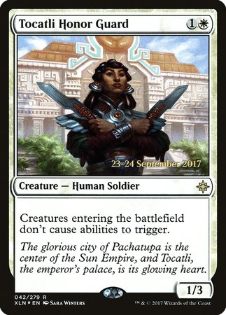 Tocatli Honor Guard [Ixalan Promos] | Exor Games New Glasgow