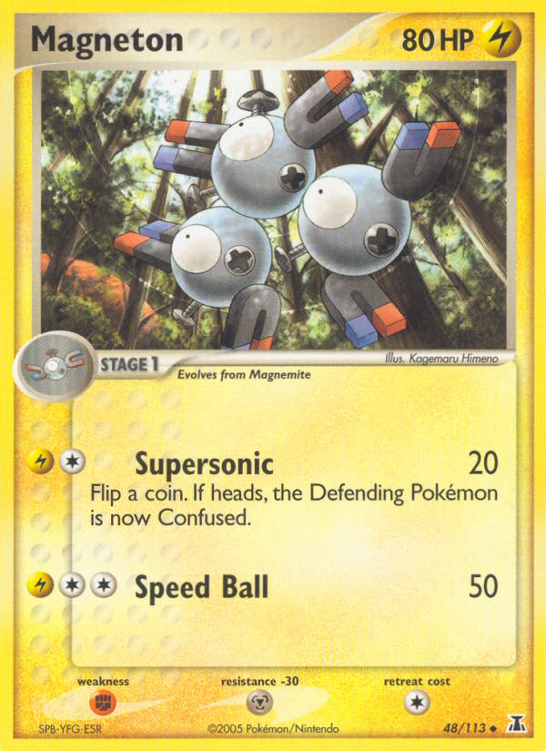 Magneton (48/113) [EX: Delta Species] | Exor Games New Glasgow