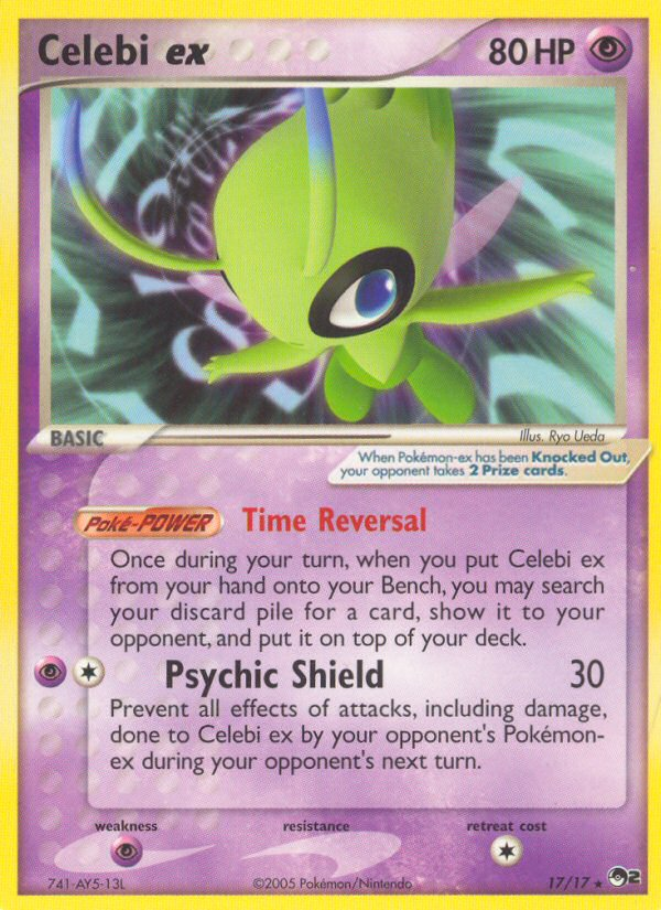 Celebi ex (17/17) [POP Series 2] | Exor Games New Glasgow