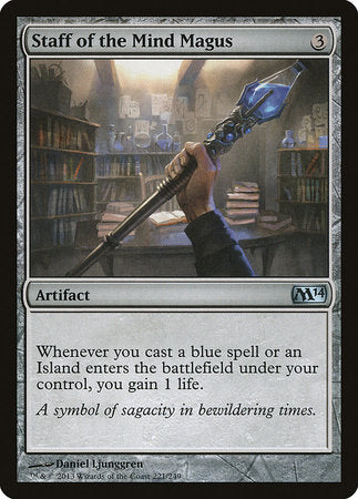 Staff of the Mind Magus [Magic 2014] | Exor Games New Glasgow