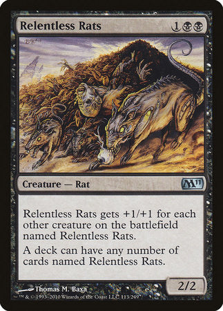 Relentless Rats [Magic 2011] | Exor Games New Glasgow