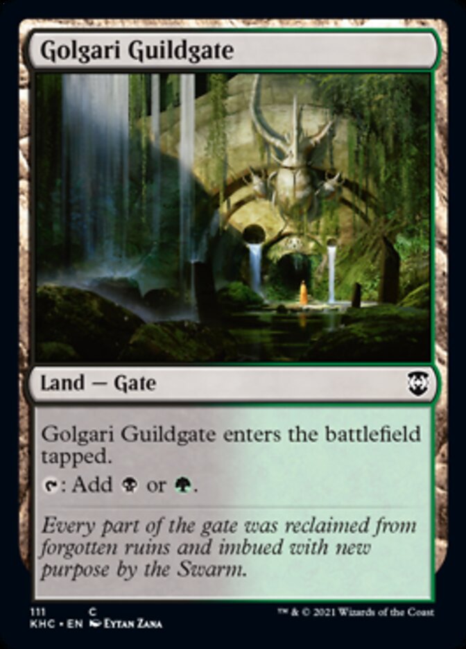 Golgari Guildgate [Kaldheim Commander] | Exor Games New Glasgow