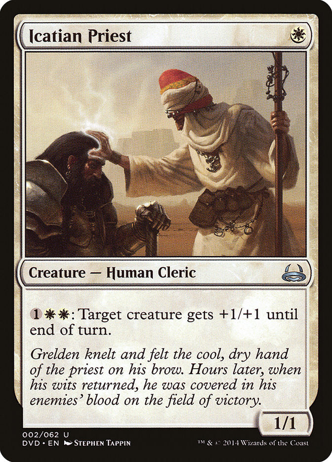 Icatian Priest (Divine vs. Demonic) [Duel Decks Anthology] | Exor Games New Glasgow