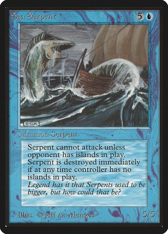 Sea Serpent [Limited Edition Beta] | Exor Games New Glasgow