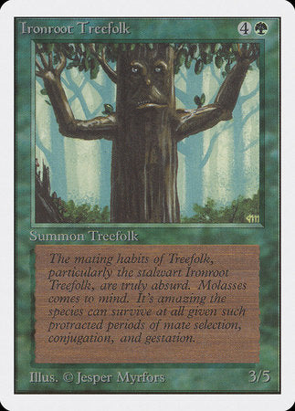 Ironroot Treefolk [Unlimited Edition] | Exor Games New Glasgow