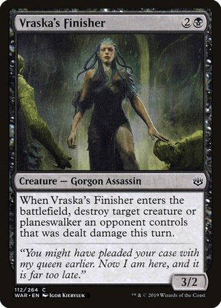 Vraska's Finisher [War of the Spark] | Exor Games New Glasgow