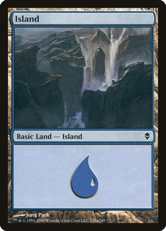 Island (235a) [Zendikar] | Exor Games New Glasgow