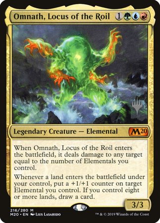 Omnath, Locus of the Roil [Core Set 2020 Promos] | Exor Games New Glasgow