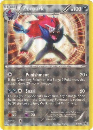 Zoroark (BW19) (Jumbo Card) [Black & White: Black Star Promos] | Exor Games New Glasgow