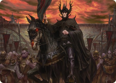 The Mouth of Sauron Art Card [The Lord of the Rings: Tales of Middle-earth Art Series] | Exor Games New Glasgow