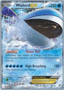 Wailord EX (38/160) (HonorStoise - Jacob Van Wagner) [World Championships 2015] | Exor Games New Glasgow