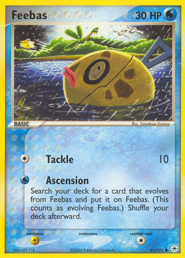 Feebas (61/101) [EX: Hidden Legends] | Exor Games New Glasgow