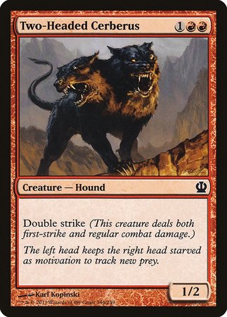 Two-Headed Cerberus [Theros] | Exor Games New Glasgow