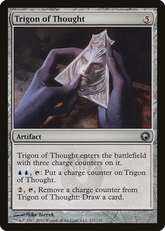 Trigon of Thought [Scars of Mirrodin] | Exor Games New Glasgow