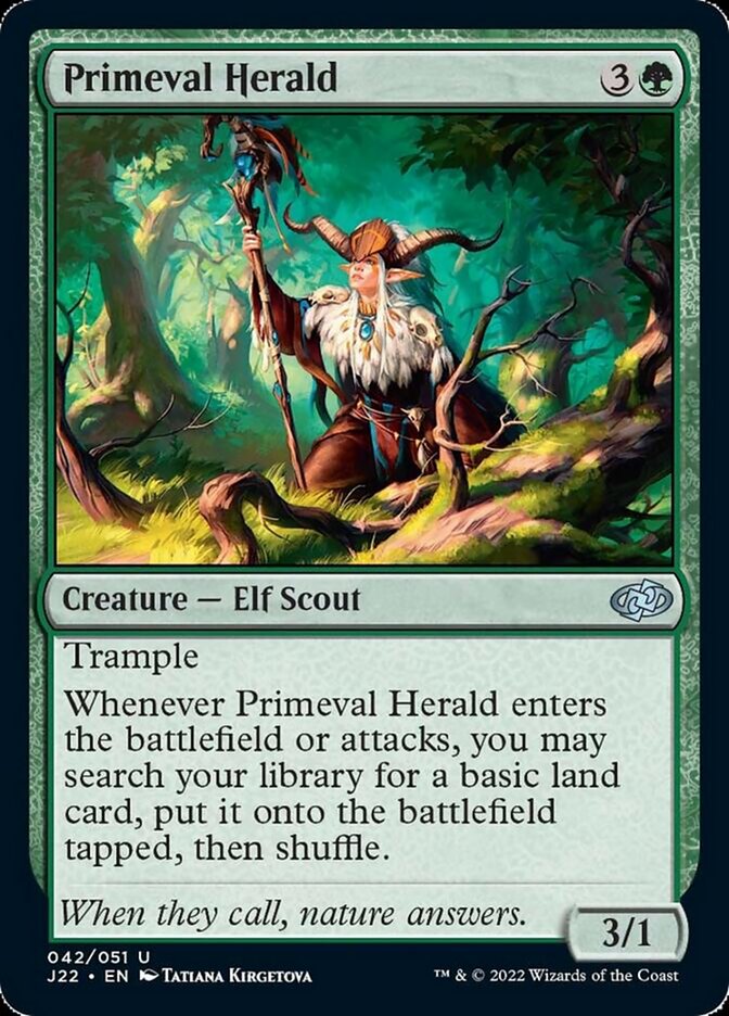 Primeval Herald [Jumpstart 2022] | Exor Games New Glasgow