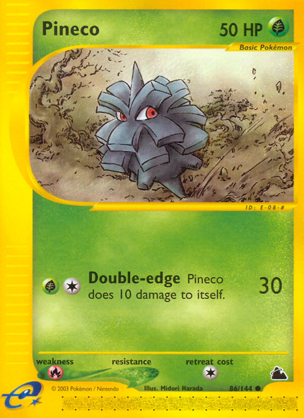Pineco (86/144) [Skyridge] | Exor Games New Glasgow