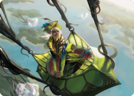 Nael, Avizoa Aeronaut Art Card [Dominaria United Art Series] | Exor Games New Glasgow