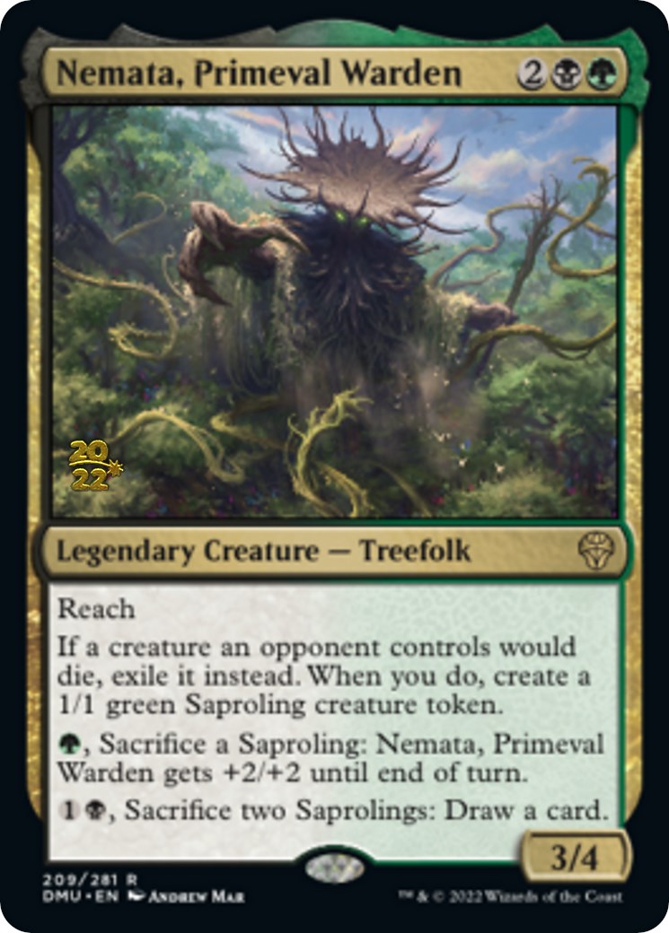 Nemata, Primeval Warden [Dominaria United Prerelease Promos] | Exor Games New Glasgow