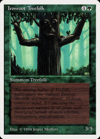 Ironroot Treefolk [Summer Magic / Edgar] | Exor Games New Glasgow