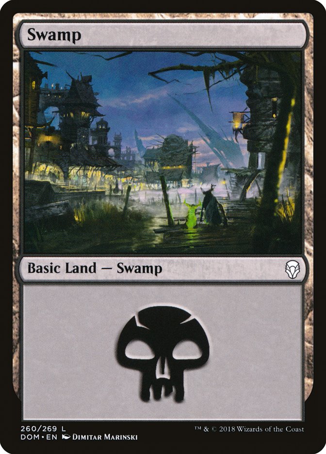 Swamp (260) [Dominaria] | Exor Games New Glasgow