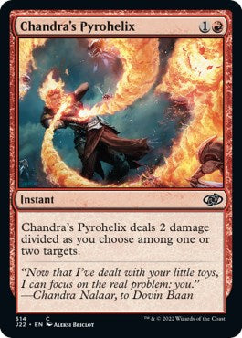 Chandra's Pyrohelix [Jumpstart 2022] | Exor Games New Glasgow