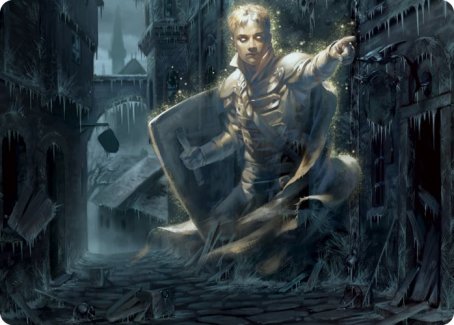 Dennick, Pious Apparition Art Card [Innistrad: Midnight Hunt Art Series] | Exor Games New Glasgow