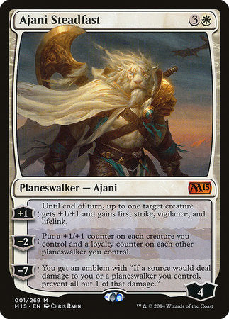 Ajani Steadfast [Magic 2015] | Exor Games New Glasgow