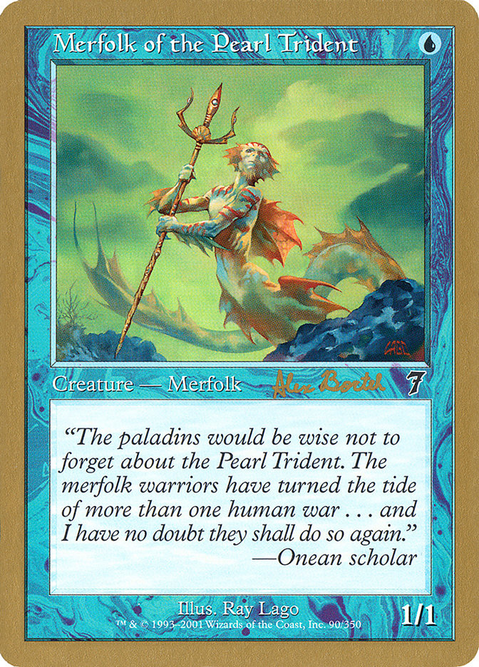 Merfolk of the Pearl Trident (Alex Borteh) [World Championship Decks 2001] | Exor Games New Glasgow