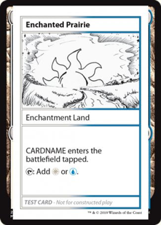 Enchanted Prairie (2021 Edition) [Mystery Booster Playtest Cards] | Exor Games New Glasgow