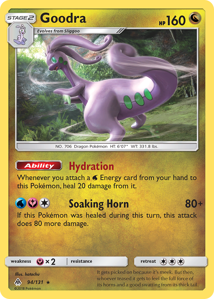 Goodra (94/131) [Sun & Moon: Forbidden Light] | Exor Games New Glasgow