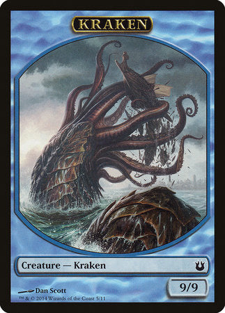 Kraken Token [Born of the Gods Tokens] | Exor Games New Glasgow