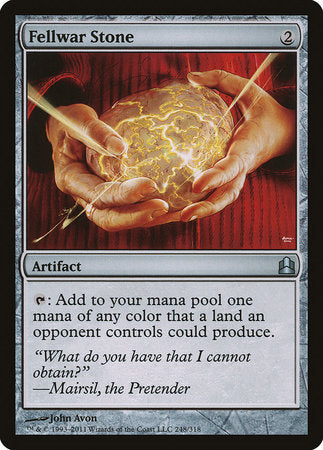 Fellwar Stone [Commander 2011] | Exor Games New Glasgow