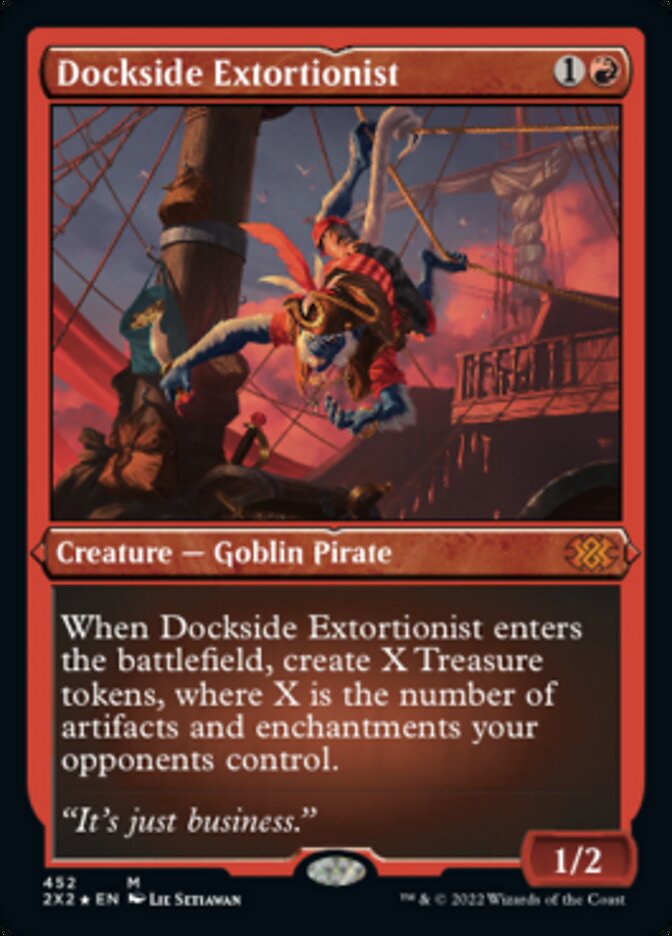 Dockside Extortionist (Foil Etched) [Double Masters 2022] | Exor Games New Glasgow