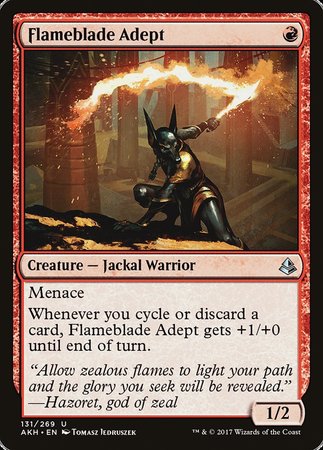 Flameblade Adept [Amonkhet] | Exor Games New Glasgow